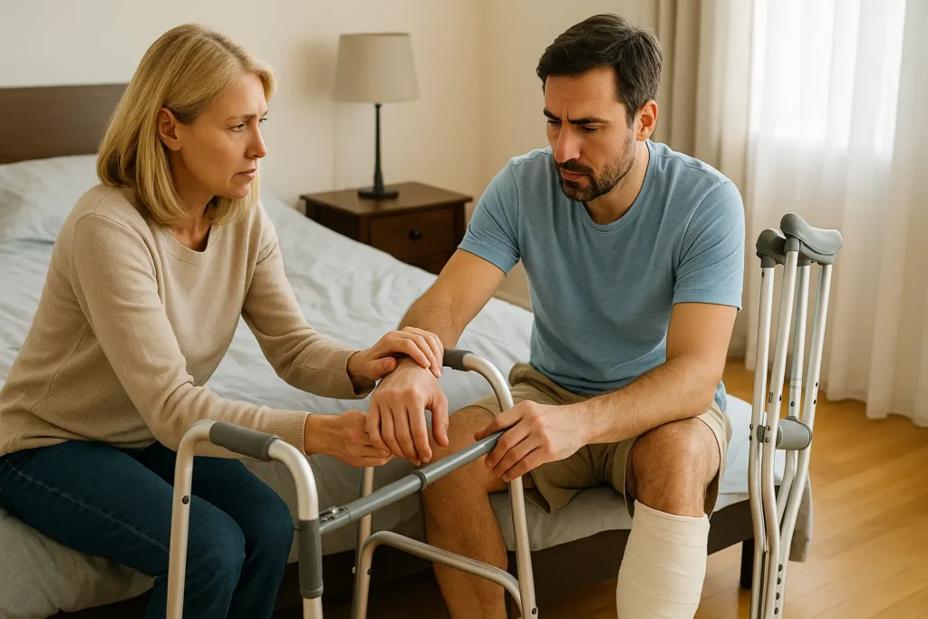 Przygotowanie mieszkania dla pacjenta po operacji – lista niezbędnego sprzętu i udogodnień dla komfortu i bezpieczeństwa pacjenta.